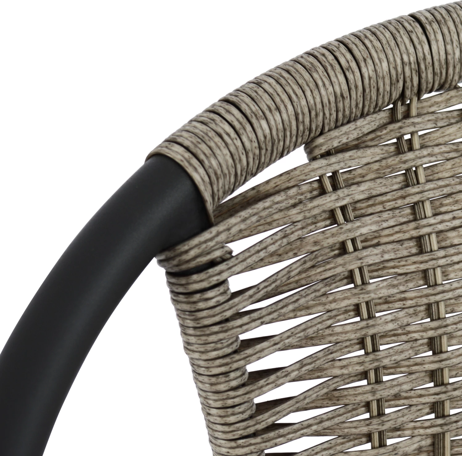 Karrige për jashtë Camel FH5015.01, ngjyrë gri metalike me thurje, 48x48-53x72 cm