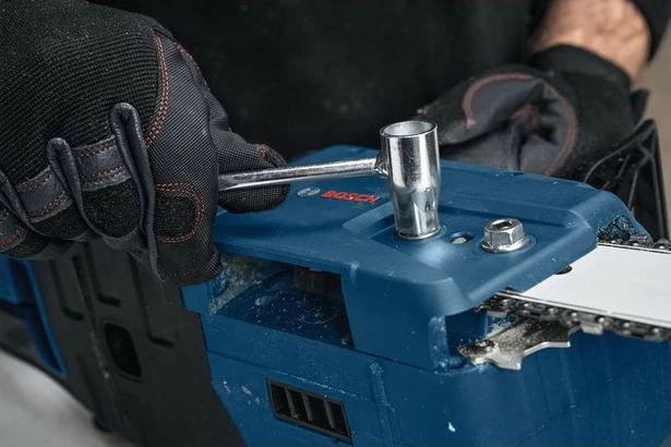 Sharrë elektrike Bosch GKE 18V-40 Professional, 18V, pa kabllo, 40cm, zi/kaltër/kuqe