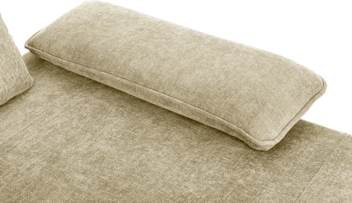 Shtrat divan këndor (djathtas) CONVERT FH3268.01R, pëlhurë ecru, 283x188x100H cm