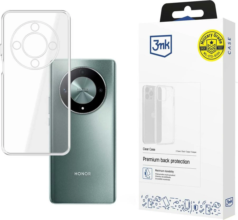 Mbështjellës 3mk Clear Case për Honor Magic6 Lite 5G, transparent