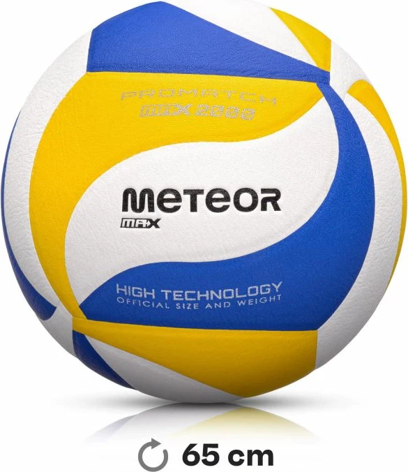 Top volejbolli Meteor për të dy gjinitë, shumëngjyrëshe