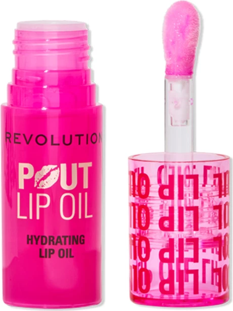 Revolution Pout Lip Oil - Raspberry Pink