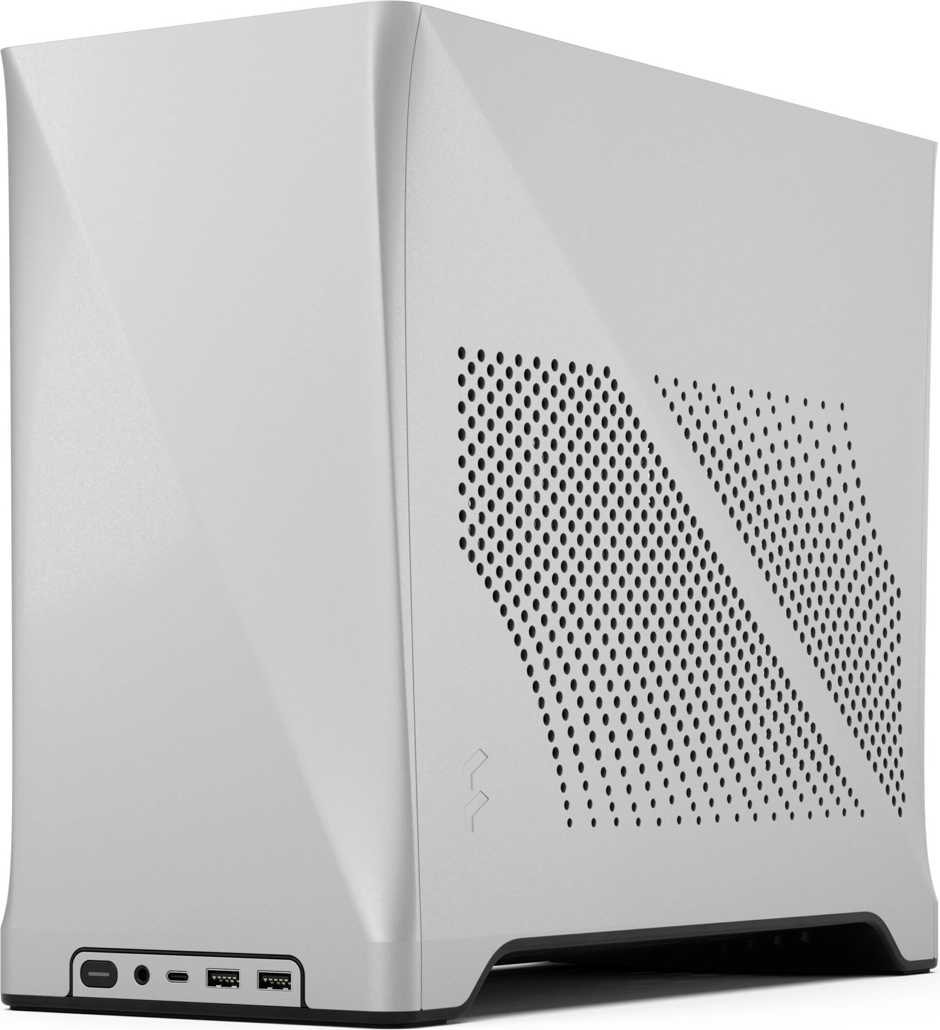 Kasë Fractal Design Era 2, Mini Tower, Silver