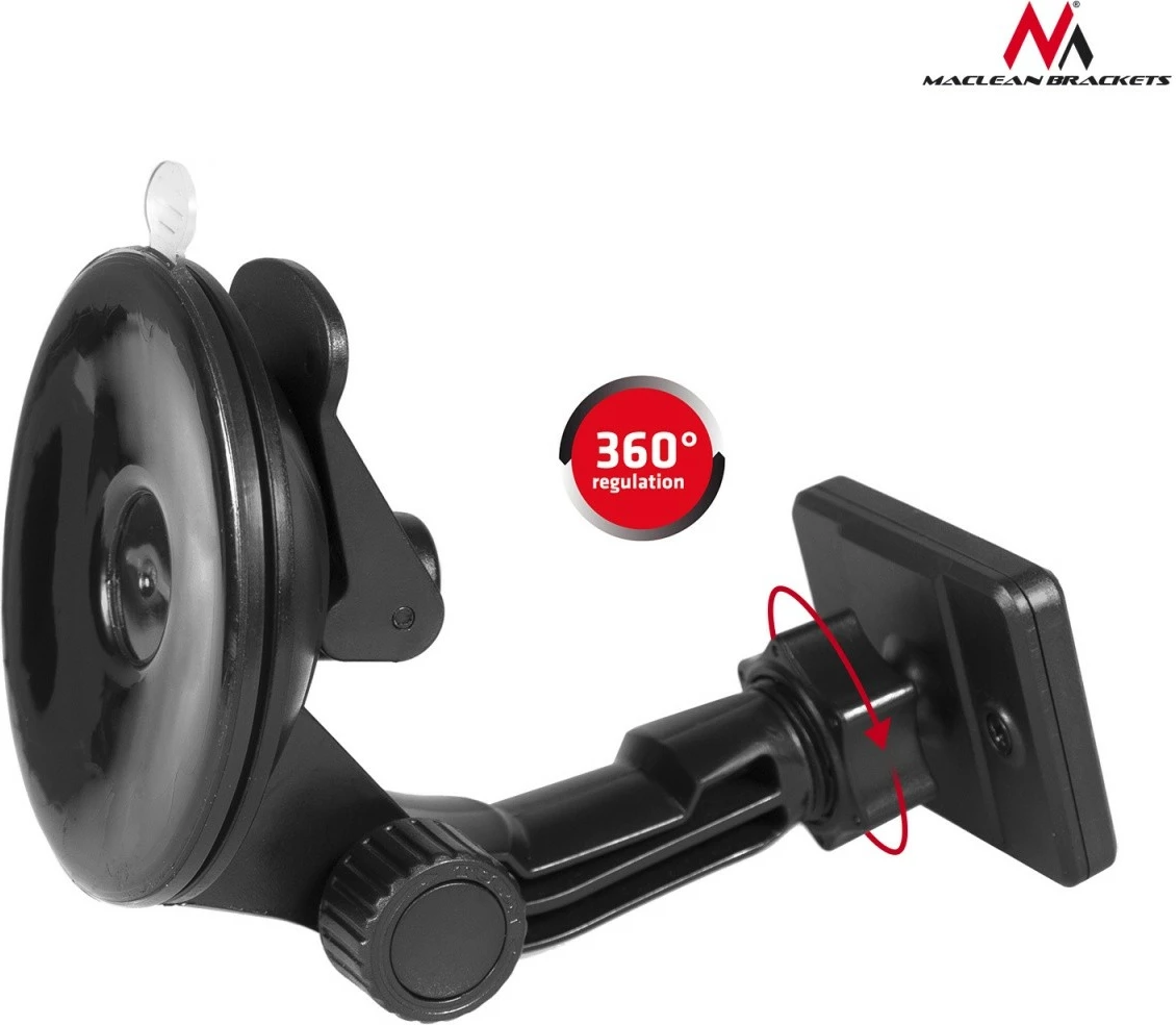 Mbajtës magnetik për veturë Maclean MC-822, për tabletë dhe smartphone, i zi