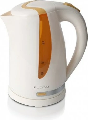 Çajnik elektrik Eldom C 230, 1.7 L, 2000 W, i bardhë