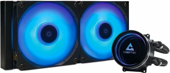 Ftohës uji AIO për CPU CHIEFTEC Iceberg CLC-240-RGB 240mm A-RGB, i zi