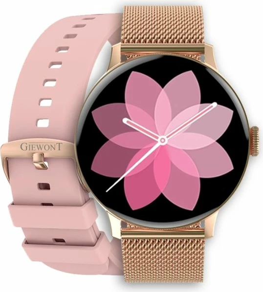 Smartwatch për femra Giewont, rozë