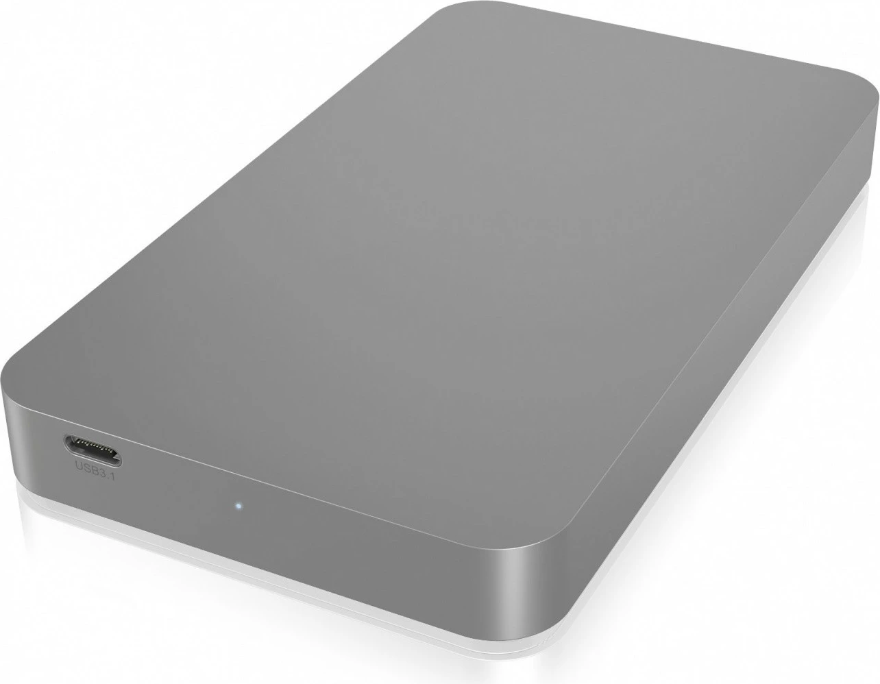Kasë IcyBox IB-247-C31 për disk 2.5 inç, USB Type-C, antracit