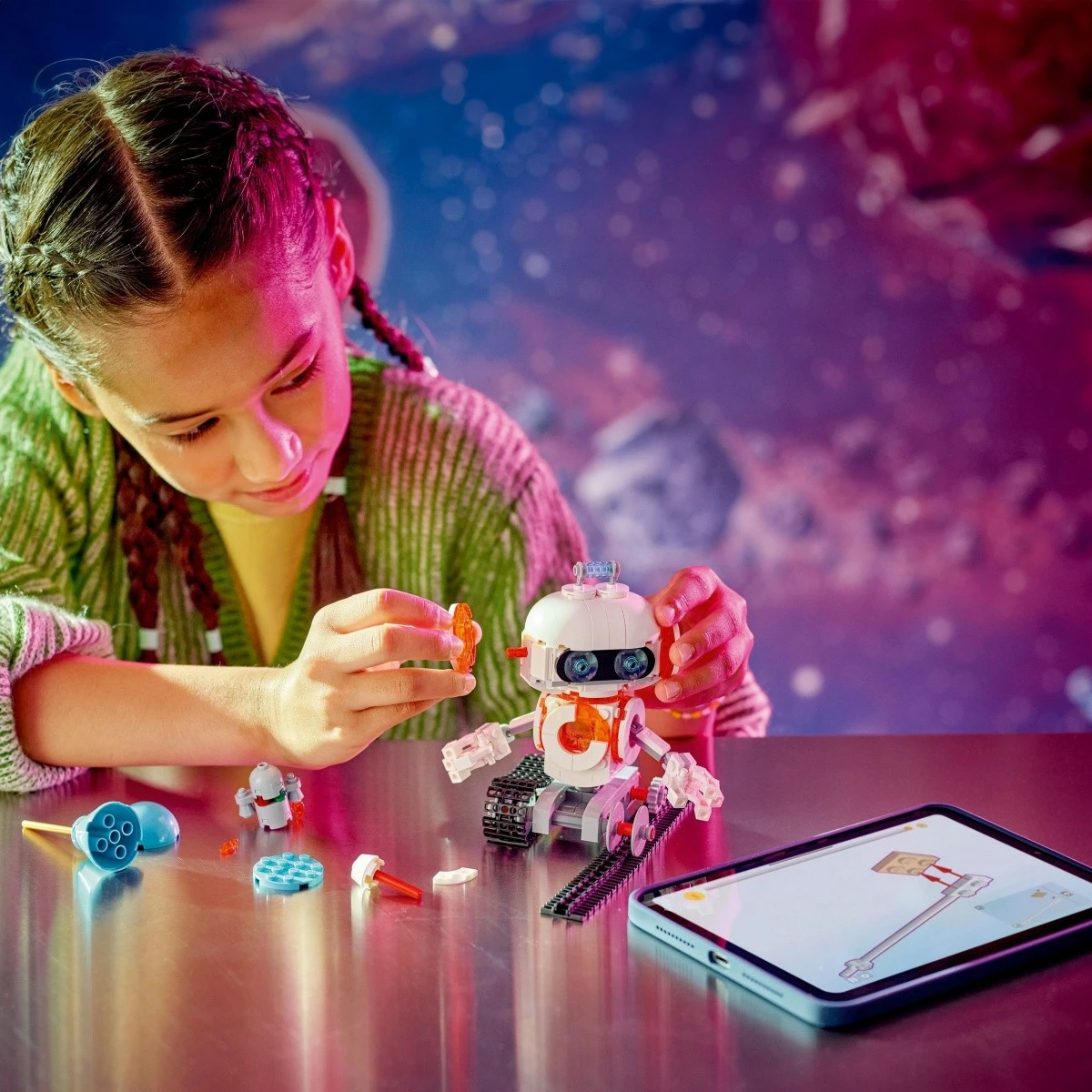 Set ndërtimi LEGO Creator 3-in-1 Cosmic Robot 31164, 281 pjesë