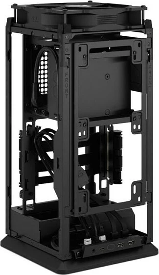 Kasë Fractal Design Mood Mini-ITX, SFF, e zezë
