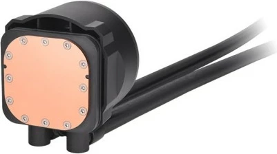 Ftohës me ujë për CPU Thermaltake Toughliquid 420 EX Pro ARGB, 3x140mm, bllok bakri, i zi