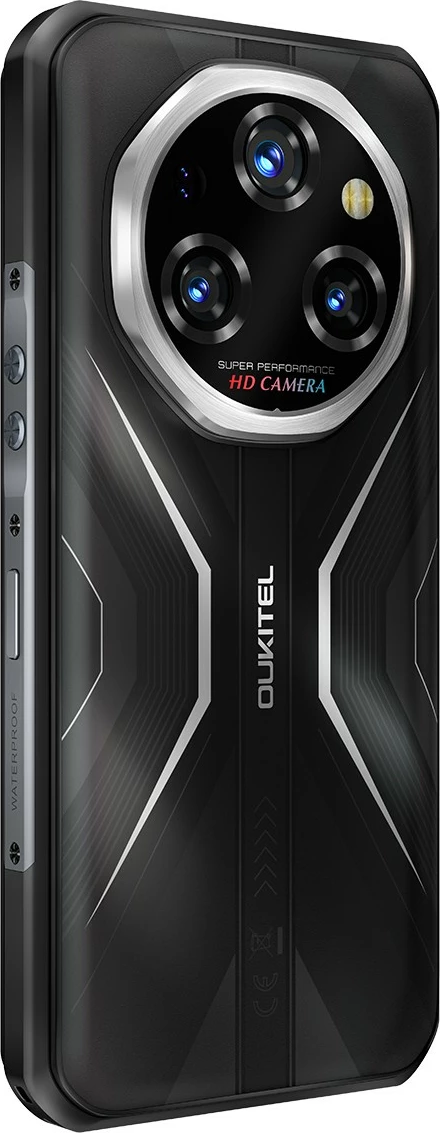 Celular OUKITEL WP55 5G 12/256GB 6.6" 120Hz Android 15 11000mAh IP68/IP69K MIL-STD-810H NFC DS e zezë