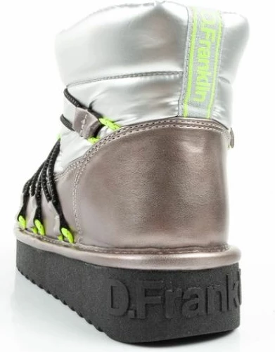 Çizme dimri për femra D.Franklin, argjendi