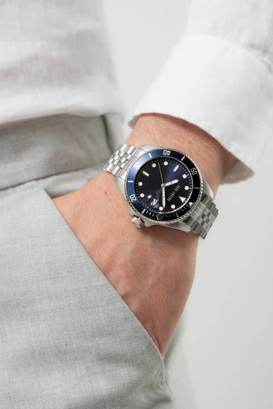 Orë dore për meshkuj Paul Lorens, argjendtë