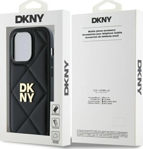 Mbështjellës DKNY për iPhone 14 Pro, i zi