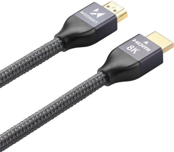 Kabllo HDMI Wozinsky WHDMI-30, 3m, 8K 60Hz, 48Gbps, argjendtë