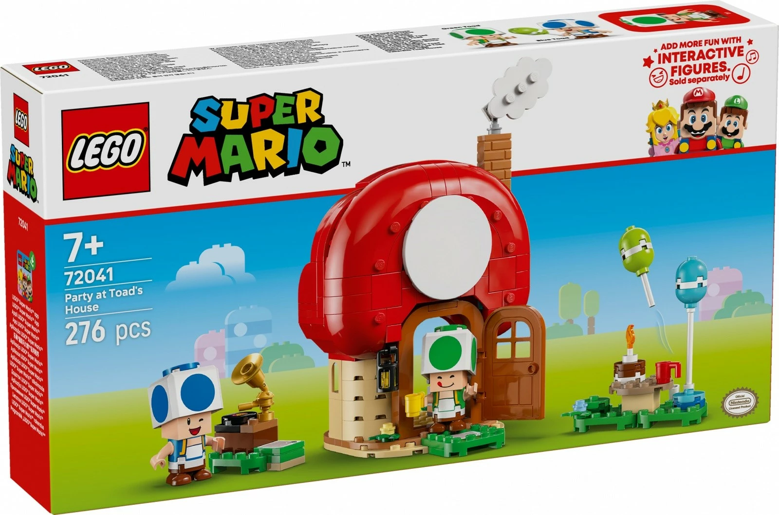 Set LEGO Super Mario 72041 Toad and Housewarming, 276 pjesë