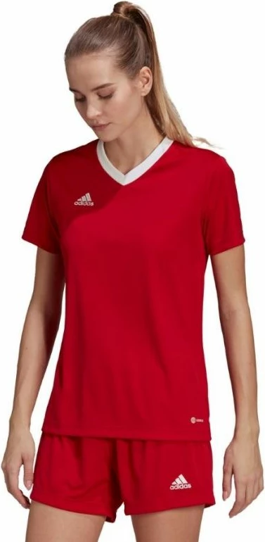 Maicë adidas për femra, e kuqe