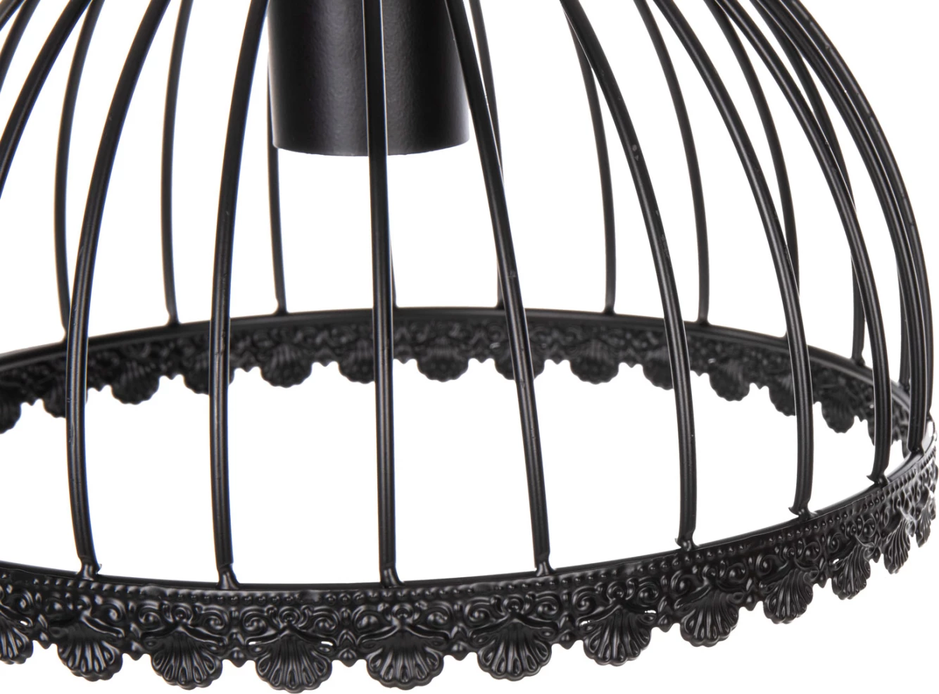 Llambë varëse tavani, FH4086, 3 drita, kapakë metalikë si ombrella, Φ22x123Hcm