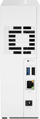 NAS QNAP TS-133, 1-bay, 2GB RAM, 1GbE, ARM 4-core 1.8GHz, i bardhë