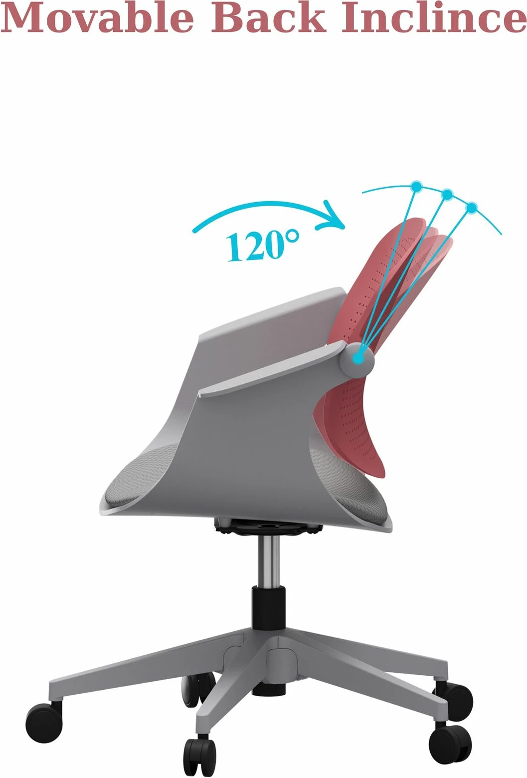 Karrige zyre Skye Decor, ngjyrë salmon