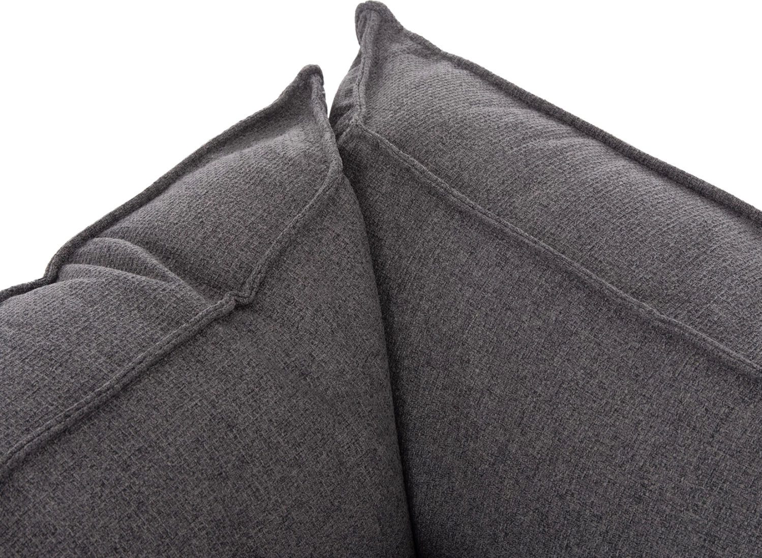 Kënd-sofë me hapësirë për depo, SAFFIRA FH3303.01L, material gri, 270x195x100cm