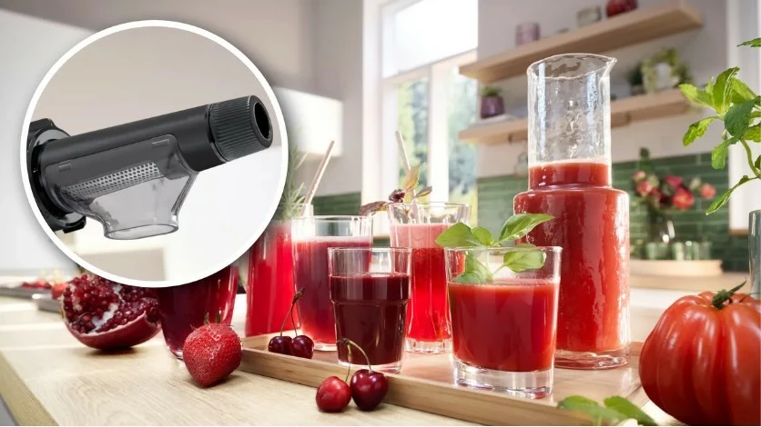 Mulli mishi Bosch Series 4 MFWS435B 1900W 2.5 kg/min me kthim të kundërt, e zezë/argjendtë