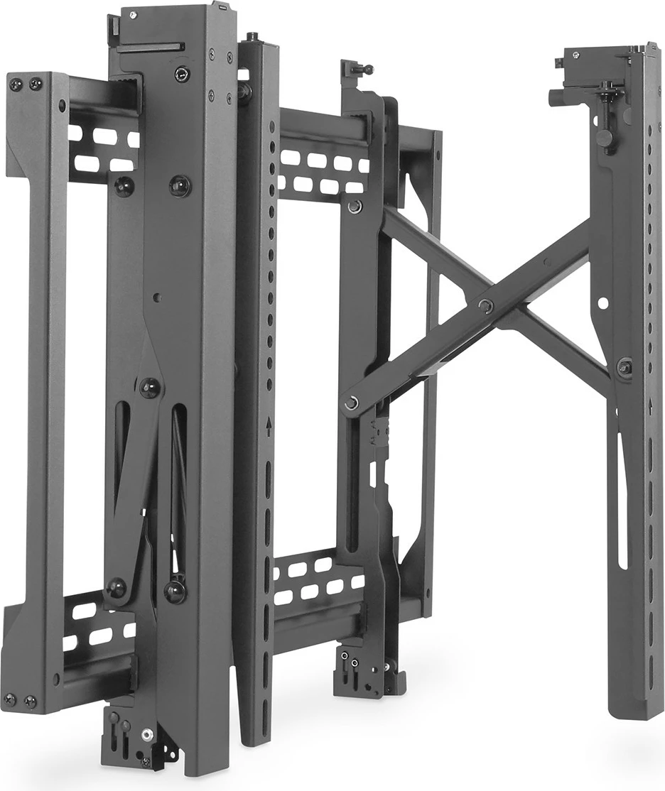 Mbajtës muri për ekran Digitus DA-90446, pop-out, 45-70 inç, çelik, i zi