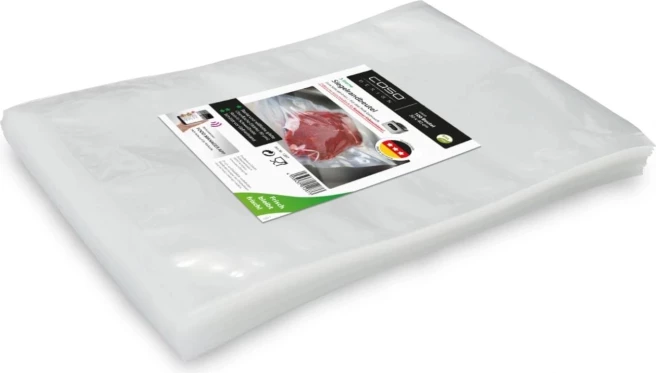 Qese vakumi CASO 1283 15 x 20 cm 90 μm, 100 copë, transparente