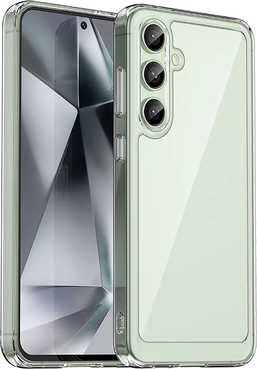 Mbështjellës Hurtel Outer Space Case për Samsung Galaxy S24 FE, Transparent