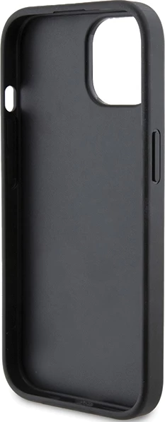 Mbështjellës Karl Lagerfeld Quilted K Pattern për iPhone 15, i zi