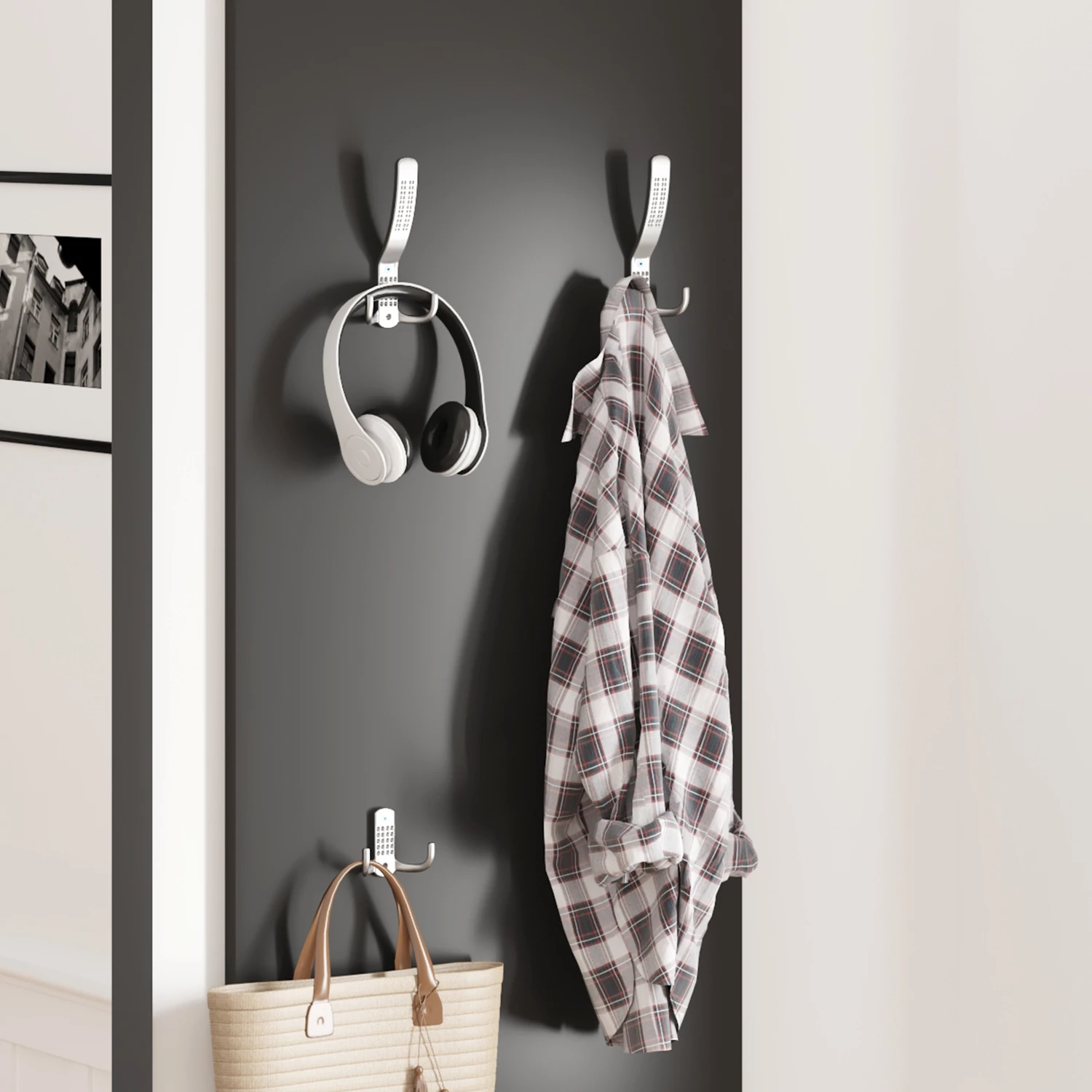 Set hyrje me pasqyrë VERN FH2476.02 melaminë ngjyrë wenge 80x27x175Hcm