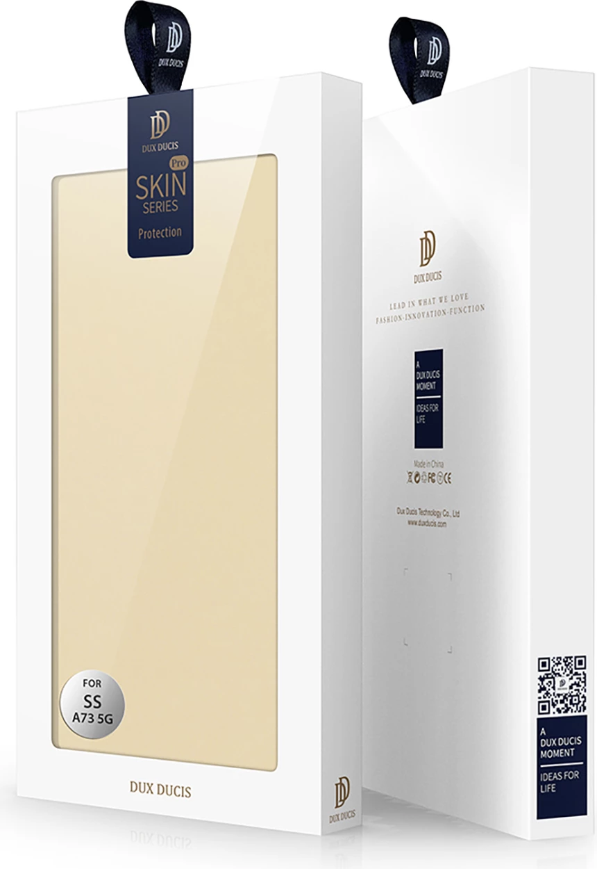Mbështjellës Dux Ducis Skin Pro për Samsung Galaxy A73, me kapak, Gold