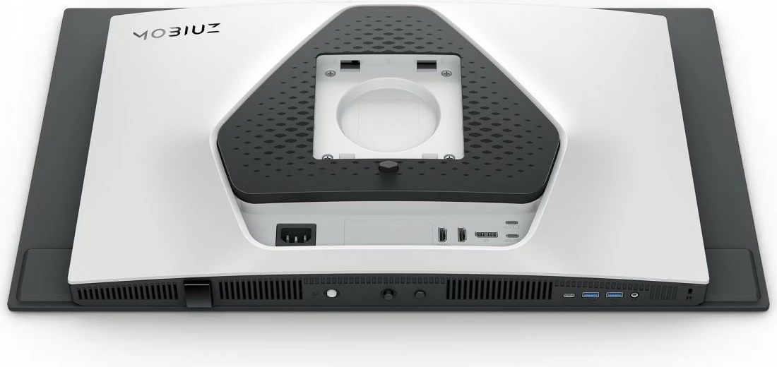 Monitor BenQ EX271UZ 26.5" 4K UHD 240Hz OLED QD‑OLED 0.03ms HDR1000 VRR eARC, ngjyrë zi/bardh