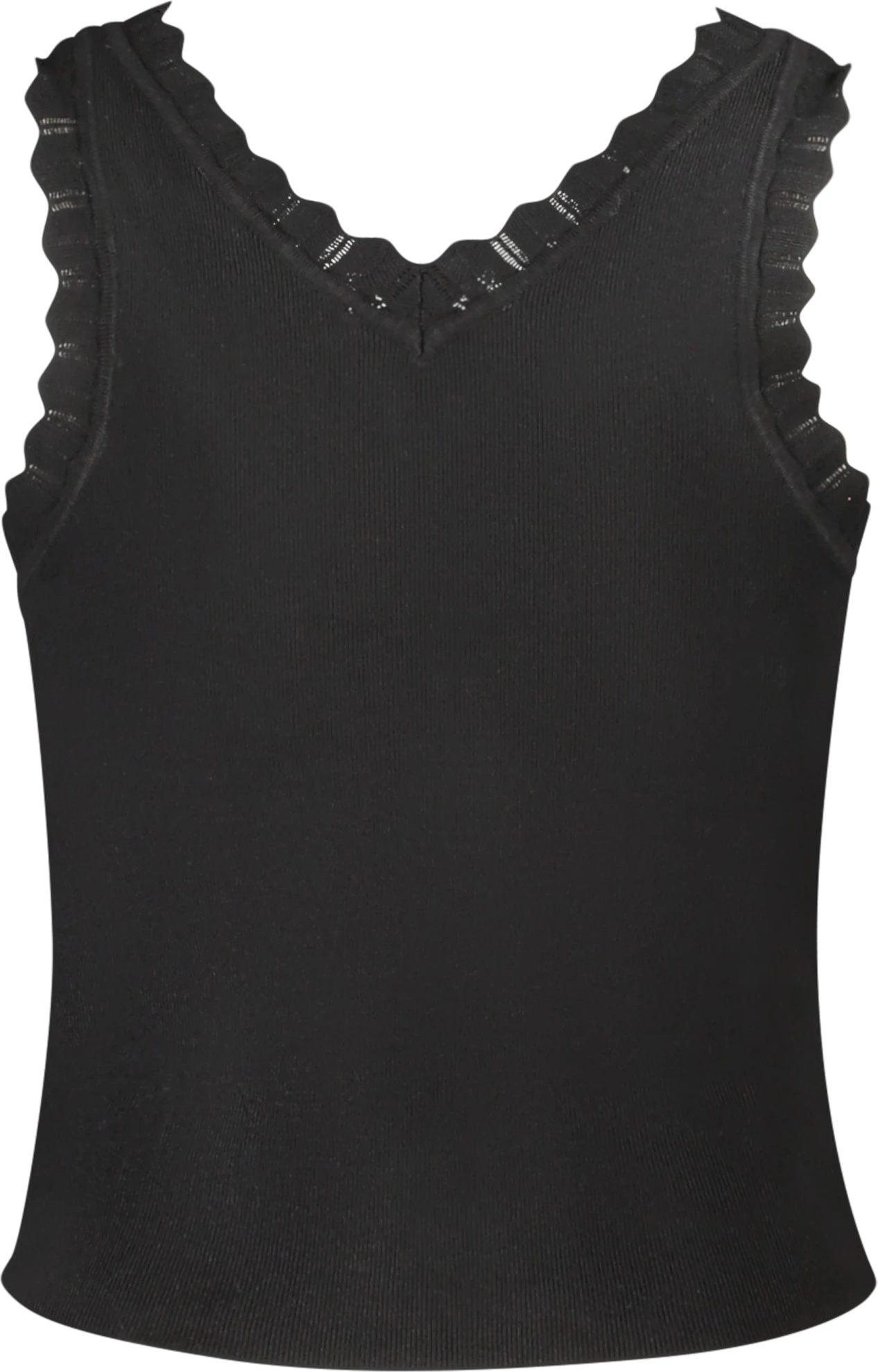 Maicë GUESS JEANS tank top femra, e zezë