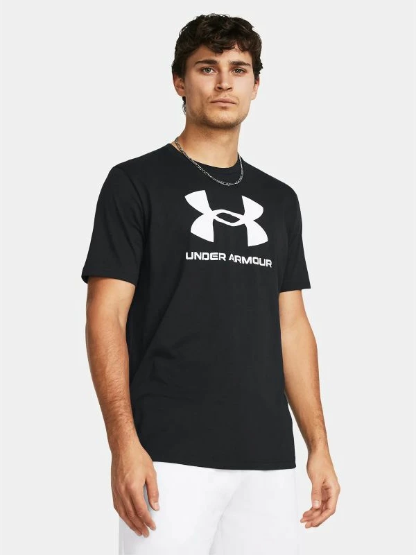 Maicë sportive për meshkuj Under Armour, e zezë