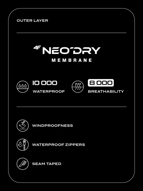 Jakne trekking për meshkuj 4f