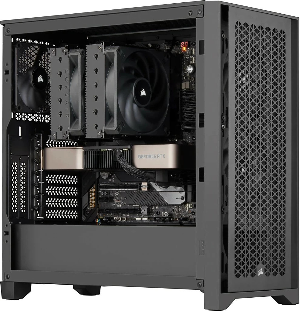 Ftohës ajri Corsair AF ELITE A115, 2x140mm, për CPU, i zi