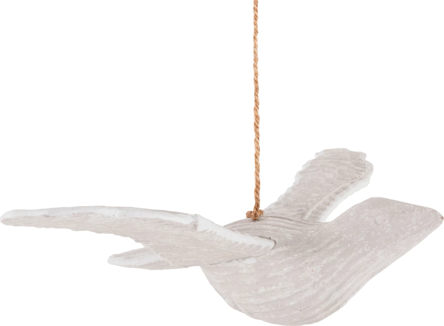 Dekor varës, pulëbardhë, FH4301, dru Albasia, ngjyrë e bardhë, 65x40x16-96H cm