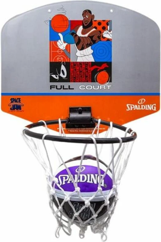 Tabela Basketbolli për Fëmijë Spalding Space Jam Tune Squad Mini 79007Z, portokalli dhe gri