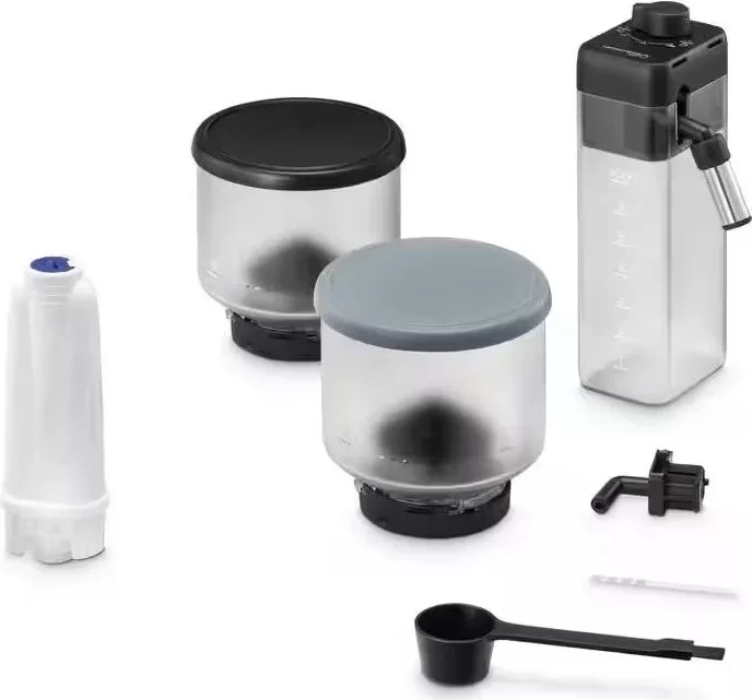 Aparat kafeje DeLonghi Rivelia EXAM 440.55.B automatik, zi, 250g