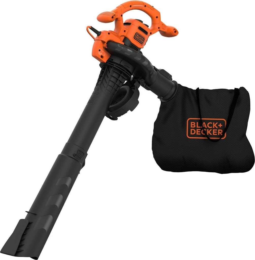 Fshesë me vakum dhe fryrëse gjethe BLACK+DECKER BEBLV260, 2600 W, 40L, E zezë