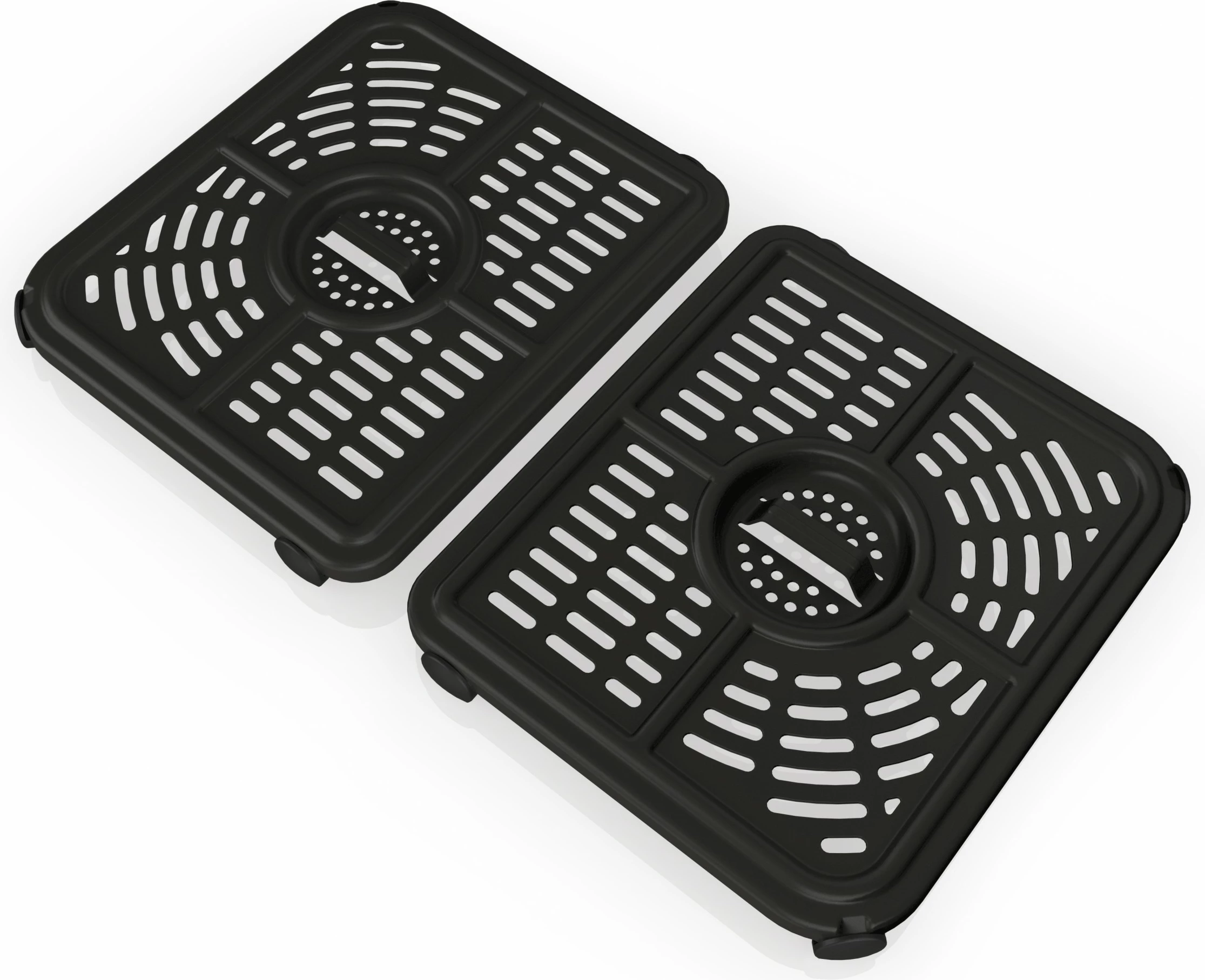 Fryer me ajër të nxehtë Ninja AF500EU, 10.4 L, 40-240 °C, 8 persona, Double, E zezë/Inox