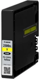 Kartutxh bojë XL, Canon PGI-2500XL, 20 ml, deri 1520 faqe, e verdhë