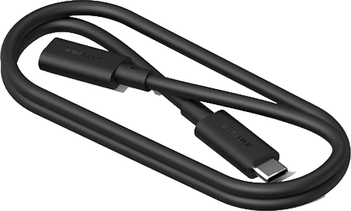 kabllo zgjatues USB-C Viture One-UCEx-50-Blk, USB 3.2 Gen1, mashkull-në-femër, 0.5 m, 10 Gbit/s, 20 W, e zezë