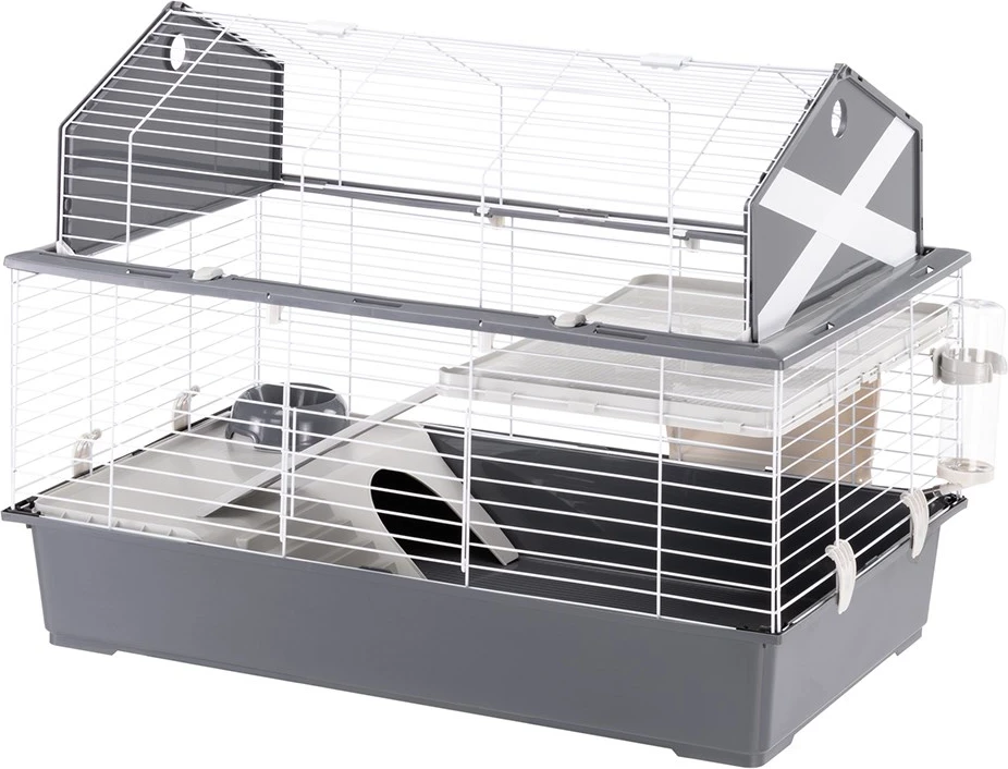 Kafazë për brejtës Ferplast Barn 100, hiri 