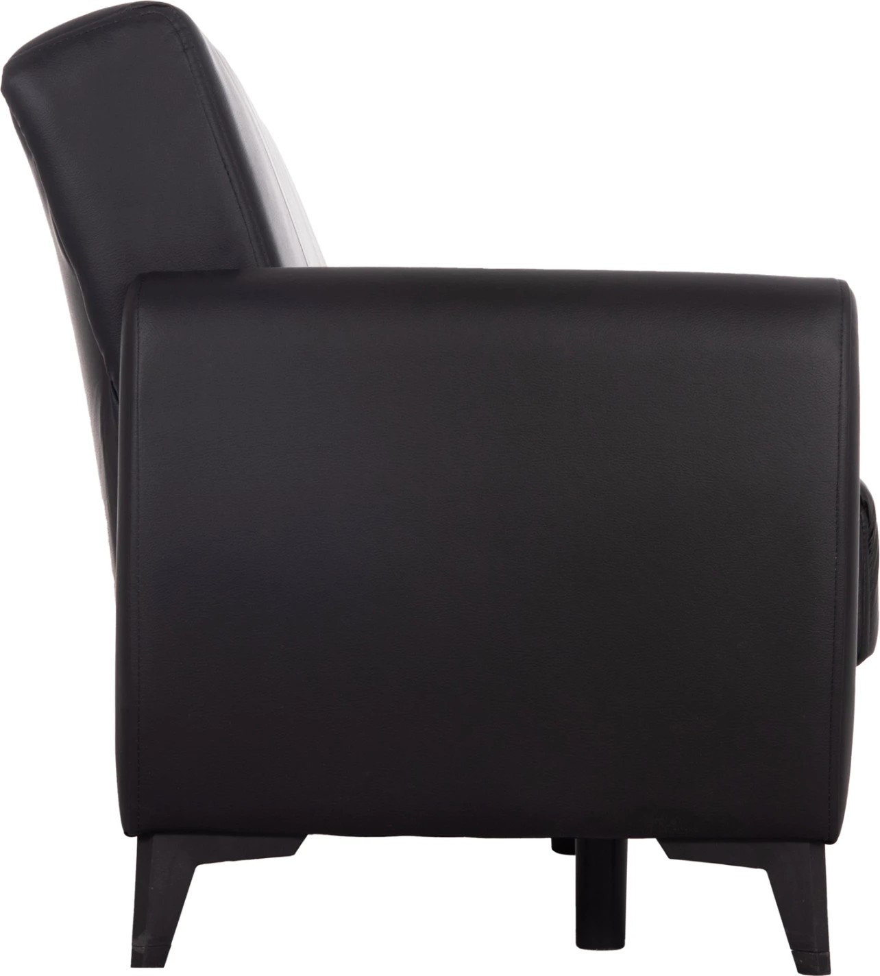 Divan-krevat treshe me hapësirë për depo, ngjyrë e zezë, NIKKO FH3292.11, 207x80x82cm