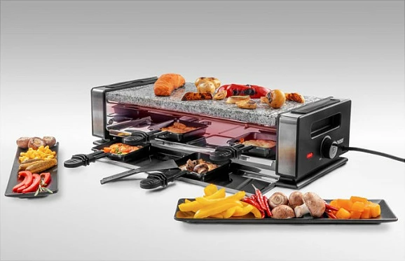 Grill raclette Unold 48760, 1200 W, 230 V, 50 Hz, i zi/inoks
