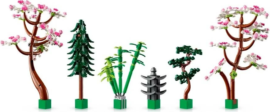 Set ndërtimi LEGO Icons 10315 Cozy Garden, 1363 pjesë