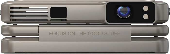 projektor portativ Aurzen Zip AU-PJ-ZP001M-EUGD0, DLP 720p, 100 ANSI, bateri 5000 mAh, set me çantë + karikues udhëtimi + Magplay mount, ngjyrë ari